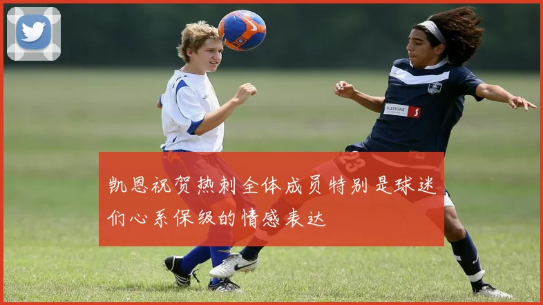凯恩祝贺热刺全体成员特别是球迷们心系保级的情感表达
