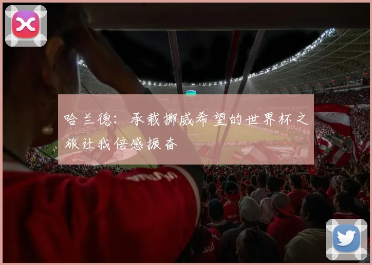 哈兰德：承载挪威希望的世界杯之旅让我倍感振奋